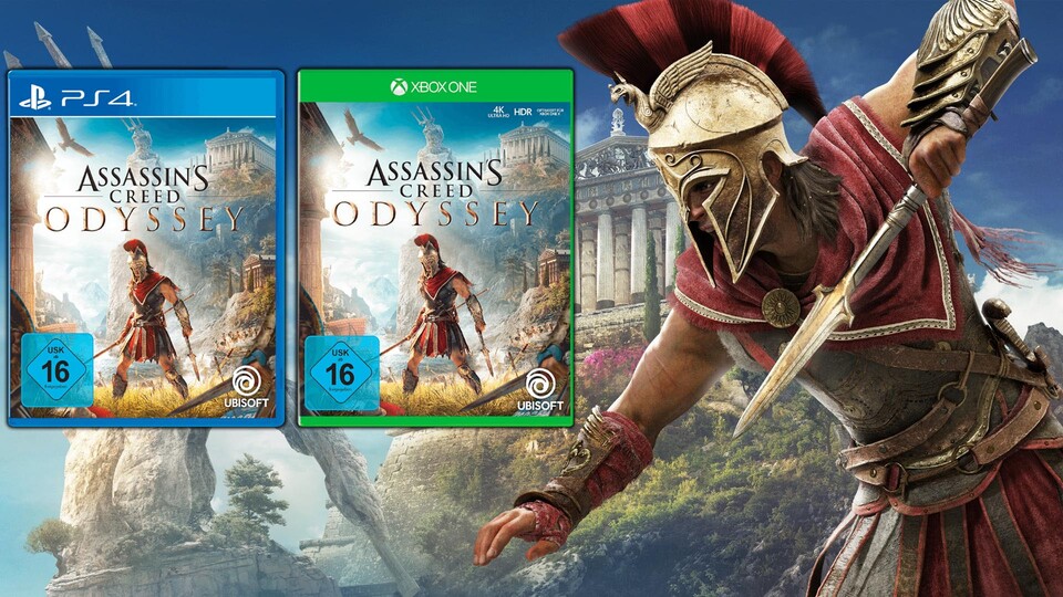 Assassin's Creed: Odyssey bekommt ihr bei Amazon für PS4 und Xbox One günstiger.