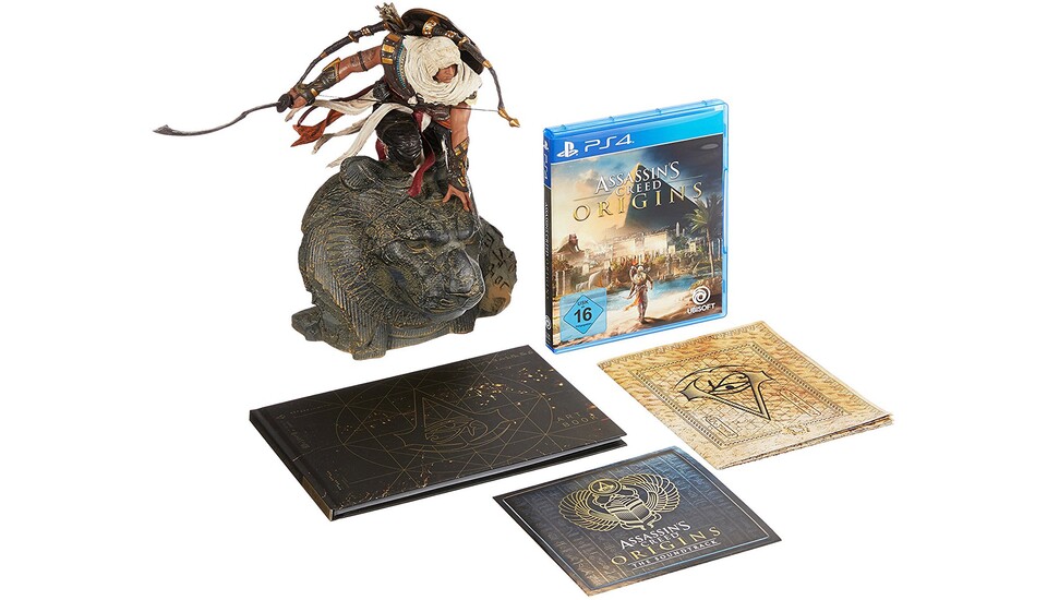 Assassin's Creed Origins: Gods Collector's Edition für die PS4.