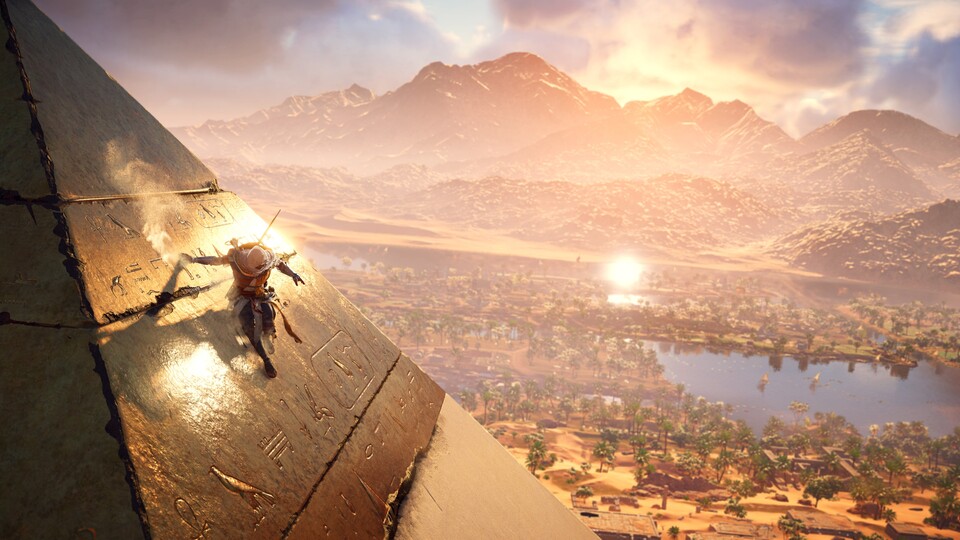 In Assassin's Creed: Origins erkunden wir das antike Ägypten – ganz ohne Ladezeiten.