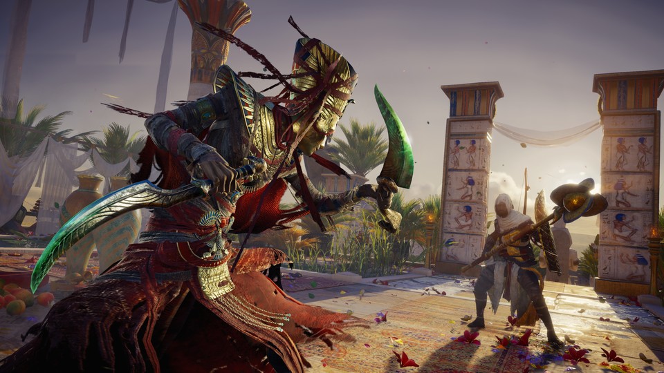 Mit diesen neuen Feinden bekommen wir es unter anderem in Assassin's Creed: Origins - Der Fluch der Pharaonen zu tun.