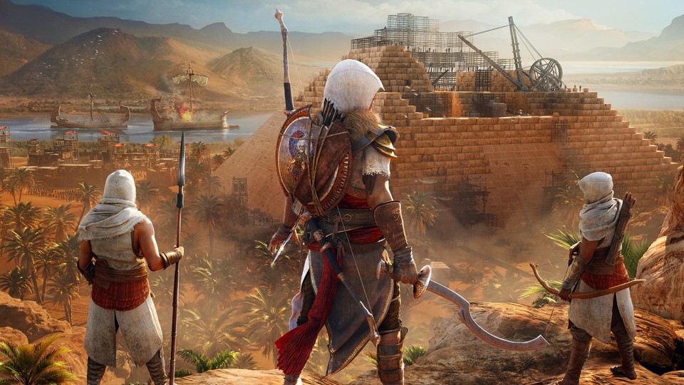Pyramiden, Sandwüsten, Geheimnisse ... Assassin's Creed: Origins führt uns nach Ägypten.