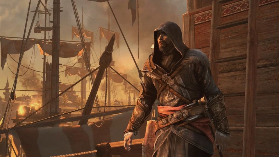 Assassin's Creed: Revelations: Ezio ist Feuer und Flamme.