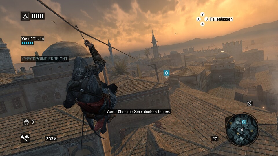 In Assassin's Creed: Revelations verschlägt es uns als alter Ezio nach Konstantinopel.