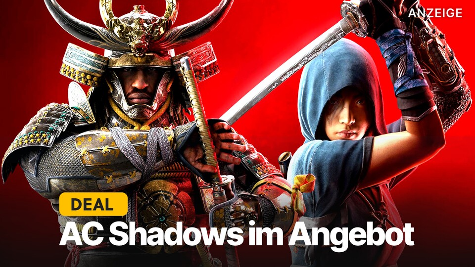 Heute habt ihr noch die Chance, euch Assassins Creed Shadows nicht nur günstiger, sondern auch mit einer kostenlosen Story-Erweiterung zu sichern.