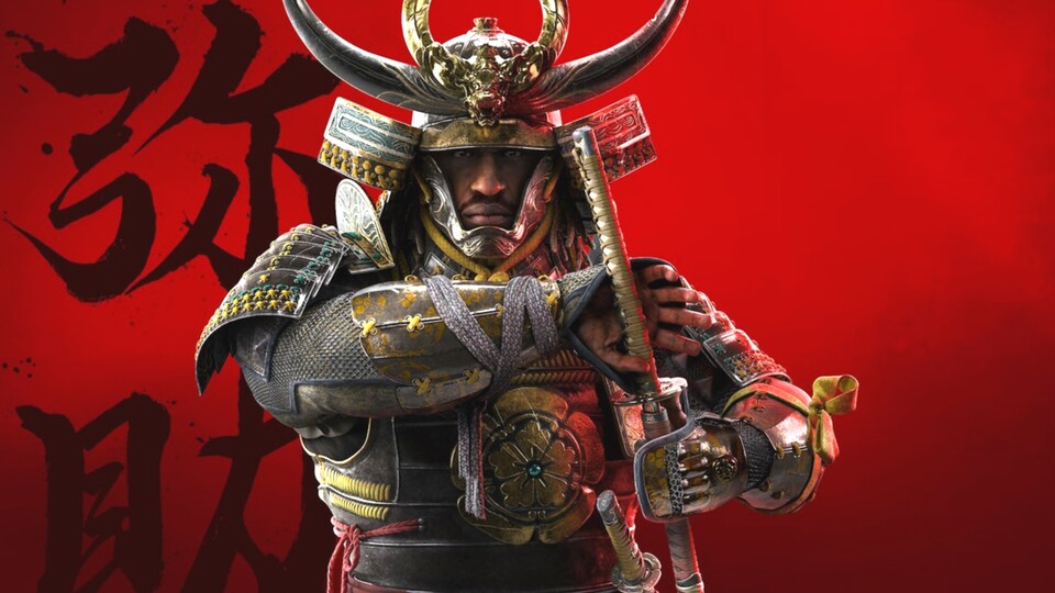 In Assassins Creed Shadows schlüpfen wir entweder in die Haut des hier abgebildeten Samurai Yasuke oder spielen als Shinobi Naoe.