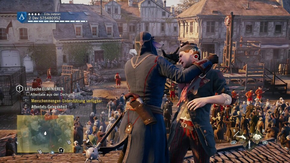 Wer in Assassin's Creed Unity planlos drauflos meuchelte, zog hier oft den Kürzeren.