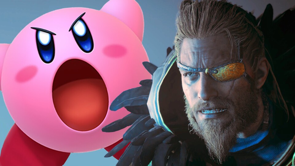 Genau wie Kirby klaut sich auch Odin im Valhalla-DLC seine Kräfte zusammen.