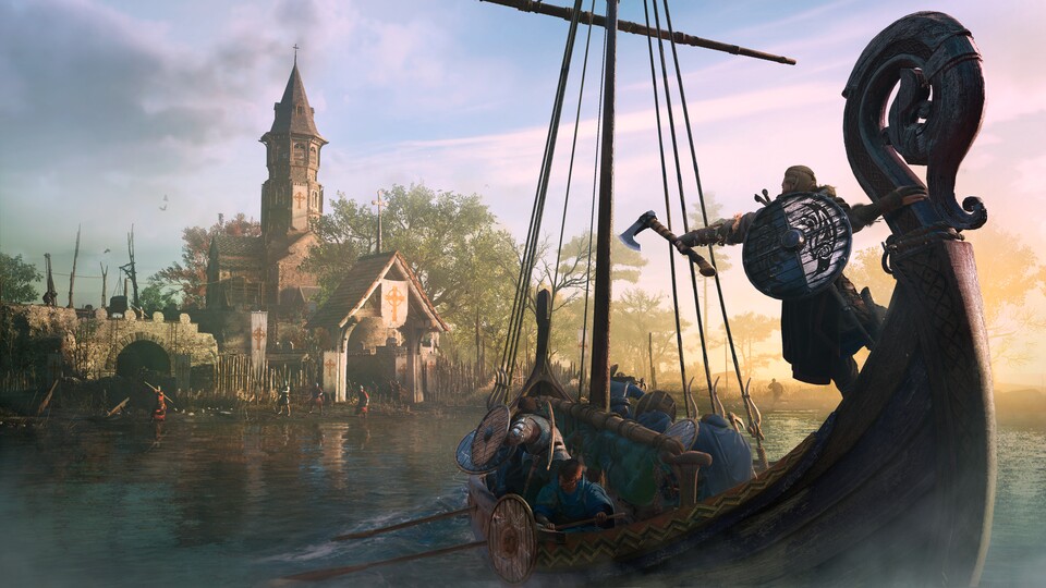 Assassin's Creed Valhalla führt bald die Fluss-Raubzüge ein.