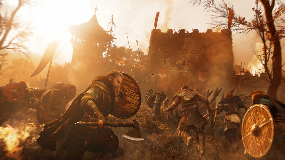 Assassin's Creed Valhalla lässt uns Raubzüge nachspielen, die zwar aufregend sind,aber ebenso chaotisch.