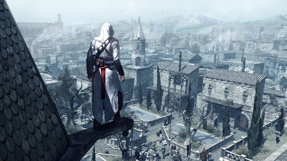 Acre aus Assassin's Creed ist in einem kalten Grauton gehalten.