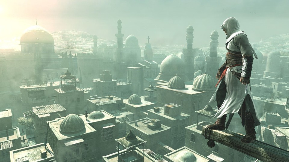 Ein Blick auf Jerusalem aus dem ersten Assassin's Creed.