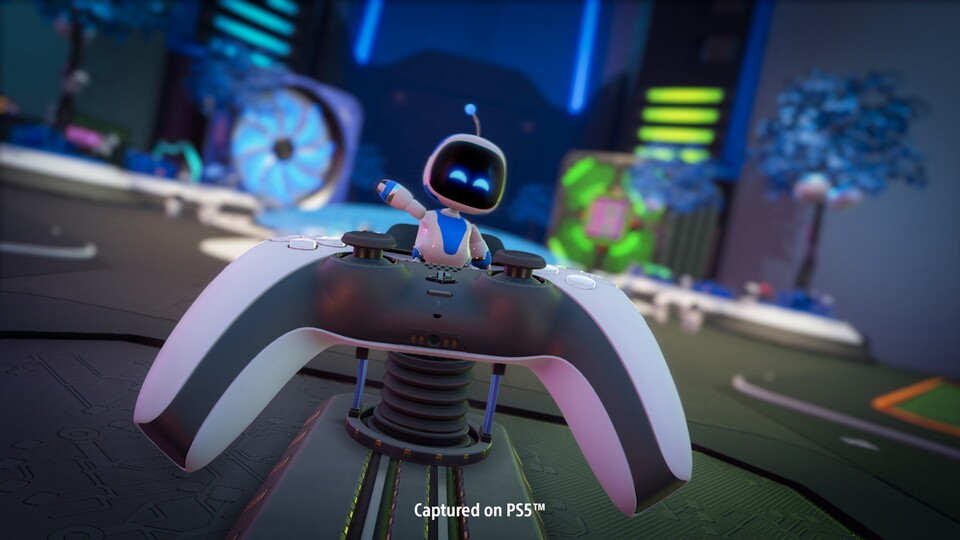 Astro's Playroom ist eine Art Demo für den DualSense, die dessen besondere Features in den Fokus rückt.