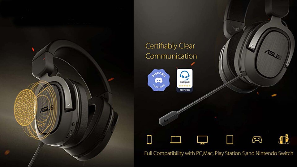 Nicht nur der Sound des Asus Gaming Headsets ist wirklich gut: ihr bekommt auch noch ein gutes Mikrofon dazu!