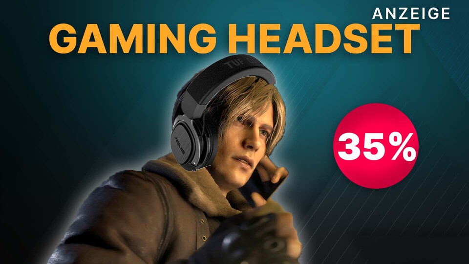 Mit diesem Gaming Headset wird sogar Leon S. Kennedy zum Gamer Boy! Aktuell könnt ihr euch das Headset mit 35% bei Amazon holen.