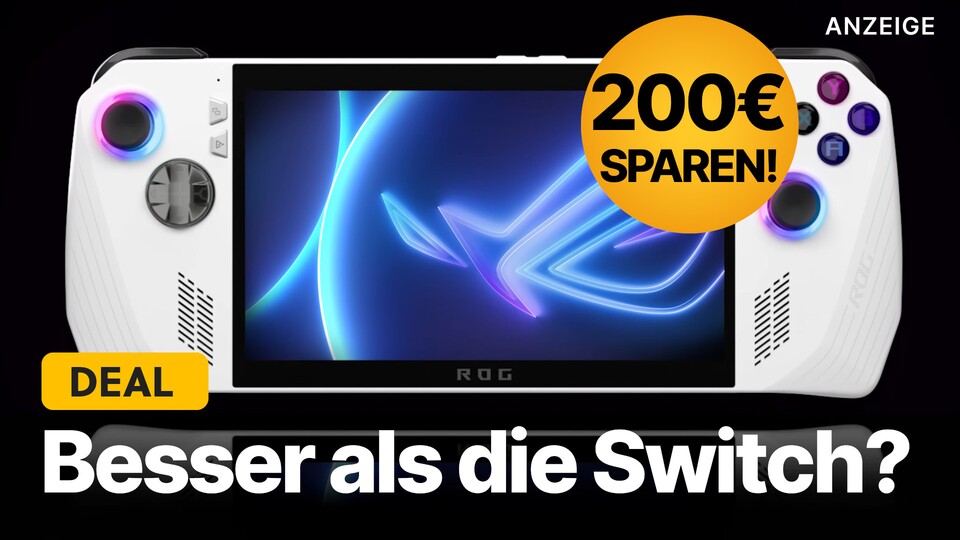 Ihr wollt mobil spielen, aber die Switch hat für euch nicht mehr genug Power? Bei MediaMarkt könnt ihr euch gerade einen der besten Gaming-Handheld günstig im Angebot schnappen!