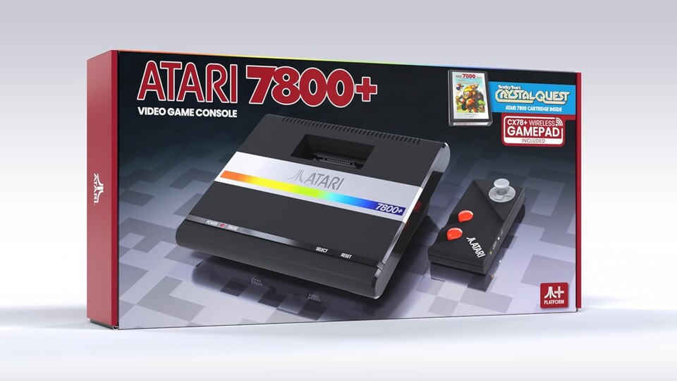 Auf den ersten Blick ist das Remake des Atari 7800 kaum vom Original zu unterscheiden. Im Detail gibt es aber ein paar Modernisierungen.