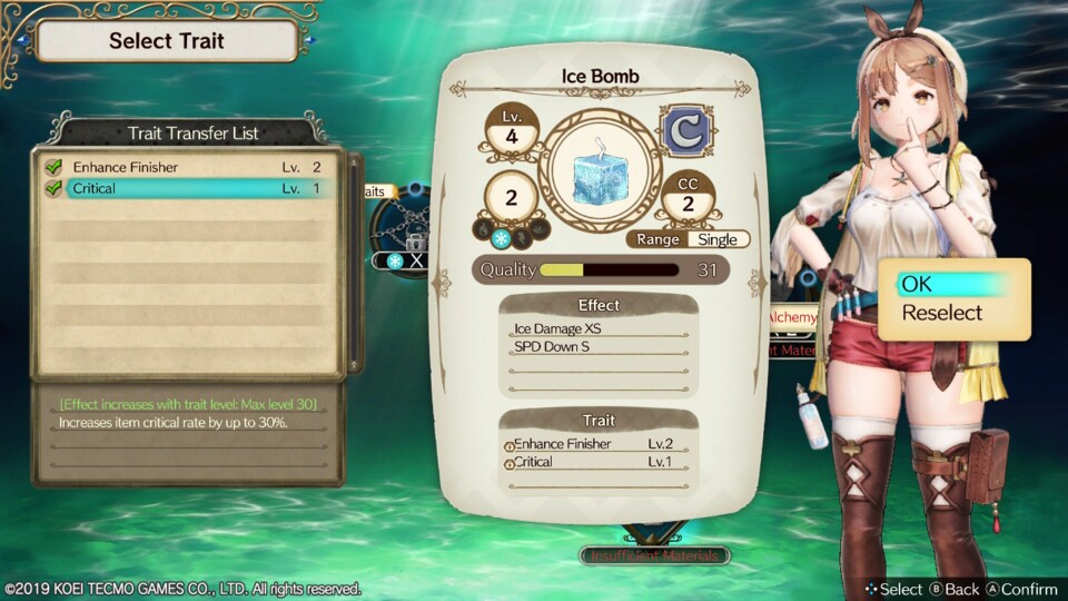 Cozy Anime-Grafik mit Fokus auf der Herstellung von Gegenständen und verschiedenen Tränken waren schon immer die Stärke eines Atelier-Spiels – wie hier in Atelier Ryza.