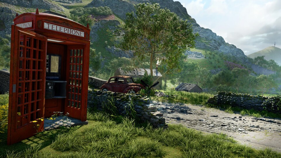 Britische Idylle trifft nukleare Katastrophe: Die wunderschöne, aber verstrahlte Landschaft von Cumbria in Atomfall.