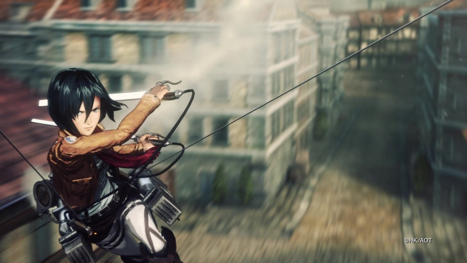 Attack on Titan: Wings of Freedom - Action-Trailer mit Gameplay-Szenen