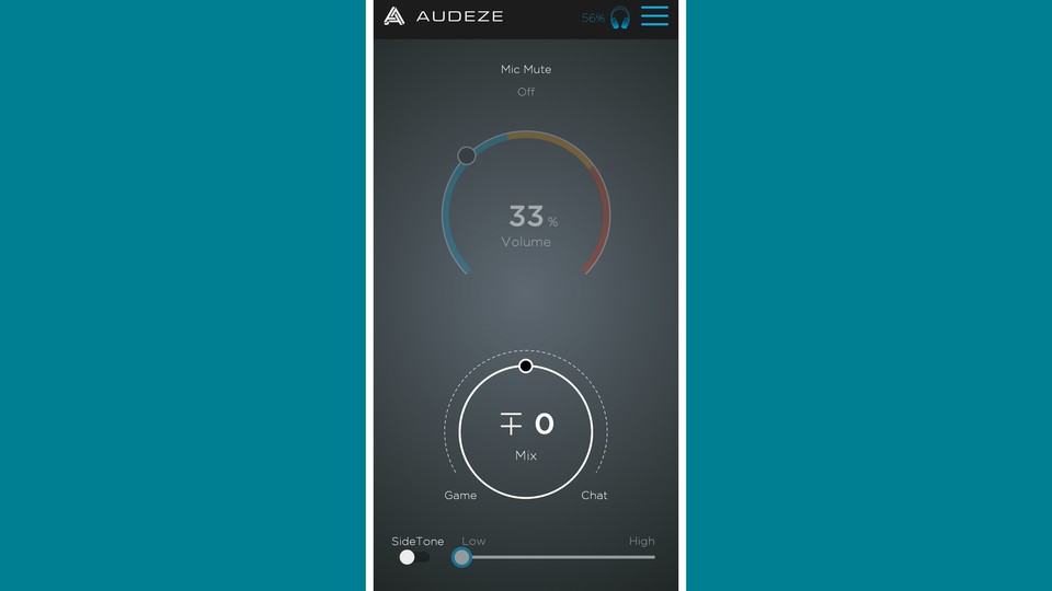 Die Audeze HQ-App präsentiert sich schlicht und aufgeräumt.