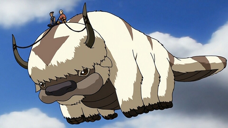 Appa, wie wir ihn aus der Zeichentrickserie kennen. (Bild: Nickelodeon)