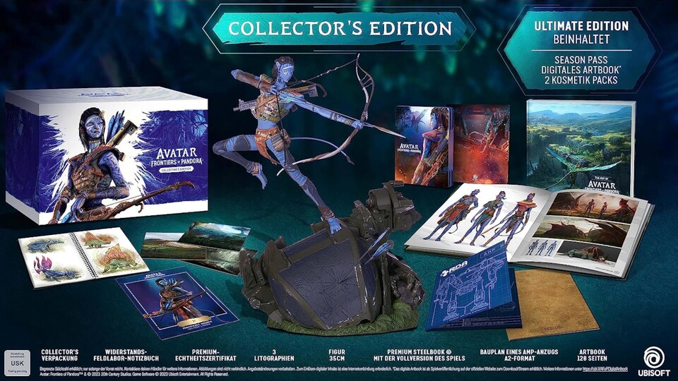 Die Statue ist der spektakulärste Inhalt der Avatar Collectors Edition, aber sie bietet noch sehr viel mehr.