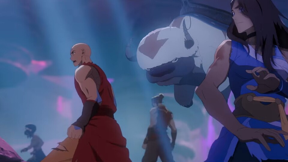 Aang wird im Film ein paar Jahre älter sein. (Bild: Paramount Viacom Avatar Studios)