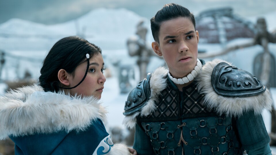 Katara und Sokka bleiben natürlich die alten.