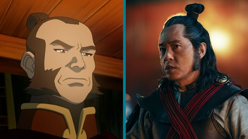 So sieht Zhao im Cartoon und in der Netflix-Serie aus. (Bild: NickelodeonNetflix)