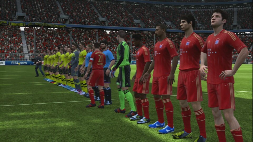 Vielleicht auch bald in Bernabeu: eines dieser zwei Teams (Bild aus FIFA 13)