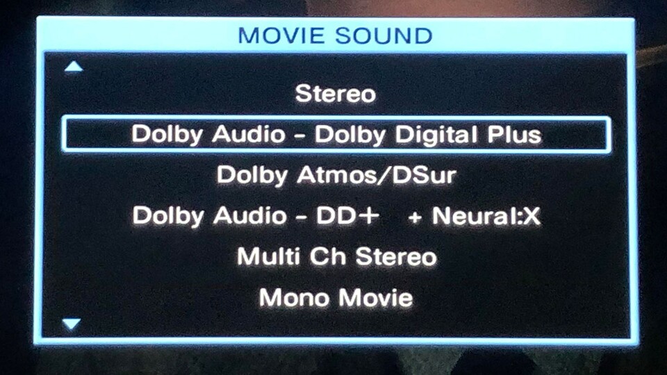 Dolby Surround Upmixer (DSur), DTS Neural:X und Auro-Matic sind die gängigsten Upmixer in AV-Receivern. (Bildquelle: Reddit)