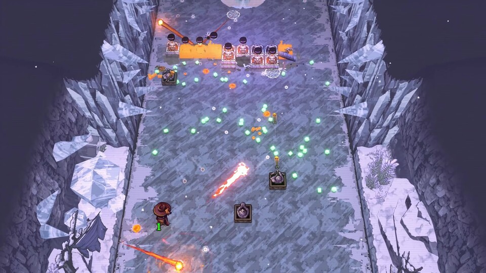 Ball x Pit ist ein Roguelike mit kreativem Shoot em up-Gameplay und Aufbauspiel-Elementen.