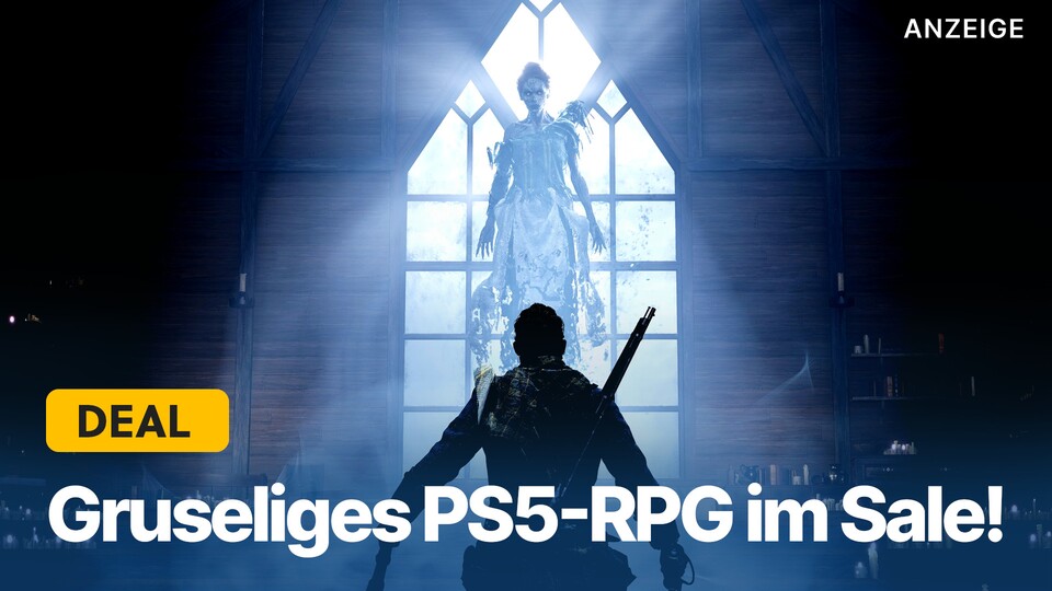 Lust auf eine gruselige Geisterjagd für PS5? Dann könnt ihr euch jetzt dieses Action-Rollenspiel günstig schnappen.