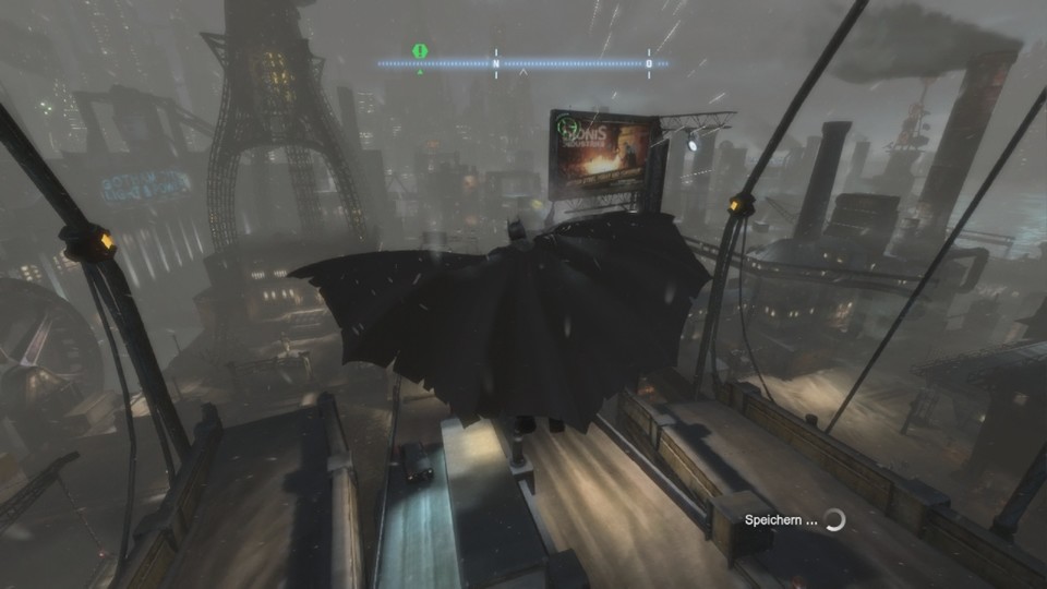 Wie in den Vorgängern ist es ein tolles Gefühl, als Batman durch die Luft zu gleiten.