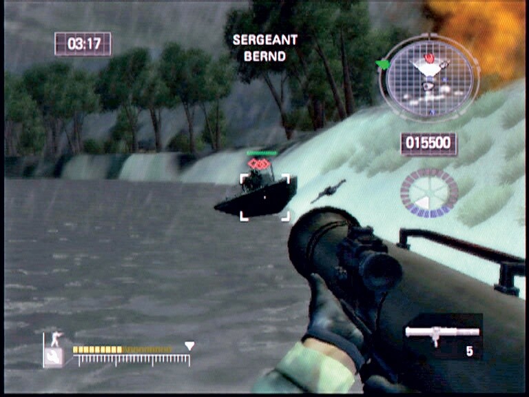 Manche Soldaten sind mit einem Raketenwerfer ausgestattet. Screen: Xbox