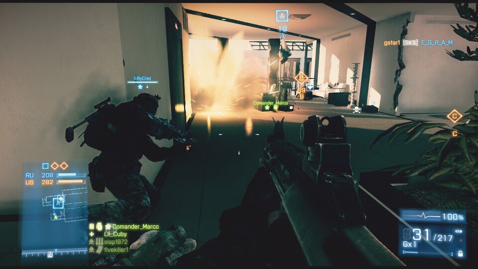 Battlefield 3: Close Quarters erschien für PS3 zeitlich vor allen anderen Plattformen.