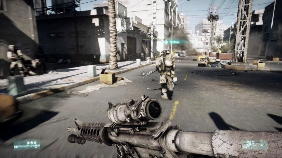 Alle Screenshots stammen von der PC-Version von Battlefield 3.