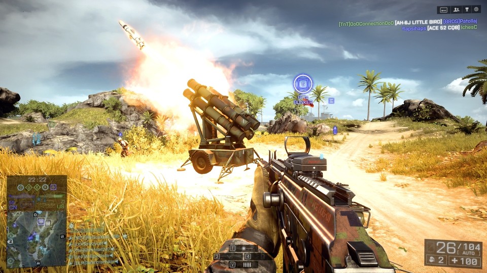 Mit den Loadout-Presets können Spieler in Battlefield 4 eigene Ausrüstungssets erstellen und speichern.