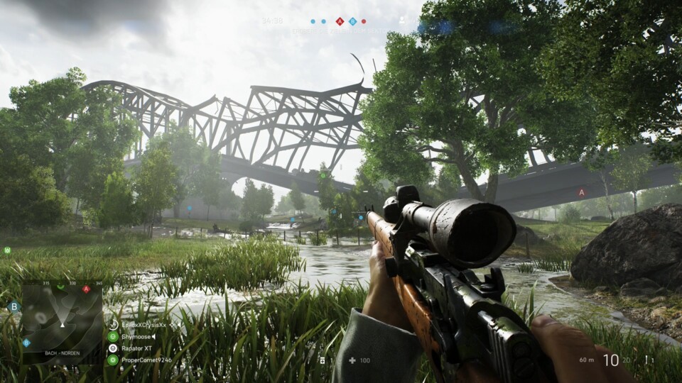 Dank toller Lichteffekte, vielen Details und sehr stimmigen Umgebungen und Texturen ist Battlefield 5 der derzeit hübscheste Multiplayer-Shooter.