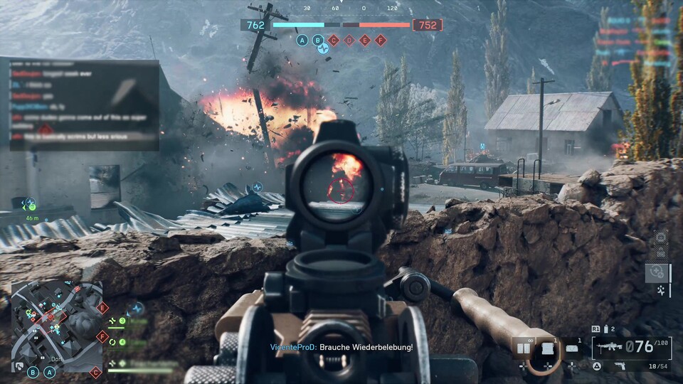 Kaum ein anderer Shooter vermittelt insbesondere durch ein die technische Umsetzung ein deratiges Mittendringefühl wie Battlefield 6.