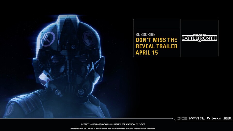 Gerüchte deuten darauf hin, dass es heute Abend einen längeren Trailer zu Battlefront 2 geben könnte.