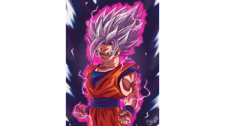 So könnte die Beast-Form von Son Goku aussehen. (Quelle: Brunojin2 auf deviantart)