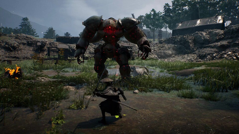 Beast of Reincarnation ist nicht das schönste Spiel der Welt, aber Grafik und Artstyle sehen trotzdem schick aus.