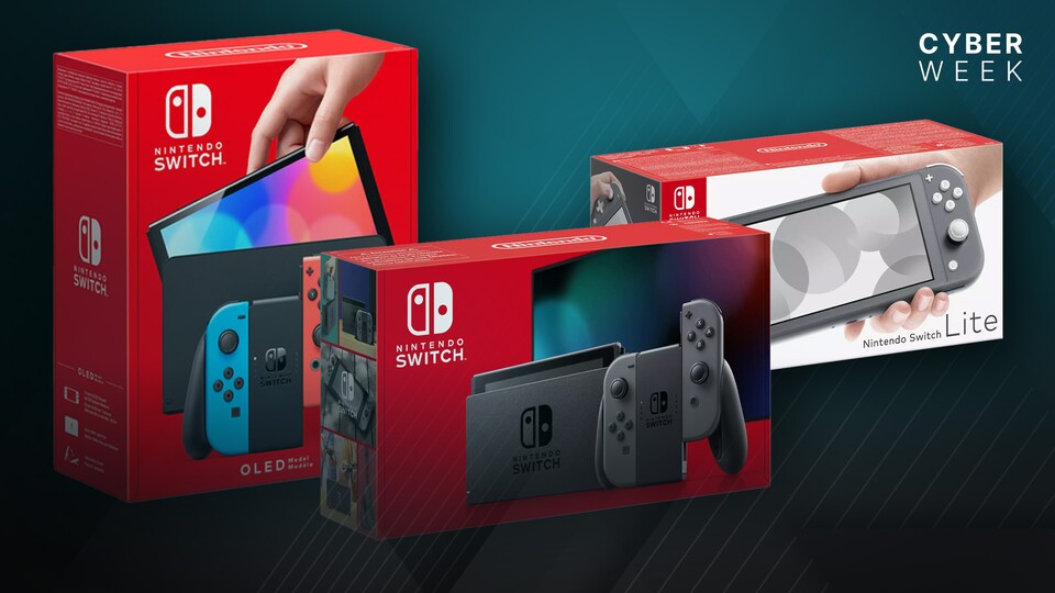 Die Nintendo Switch OLED zeichnet sich durch ein besonders farbenfrohes und kontrastreiches OLED-Display aus.