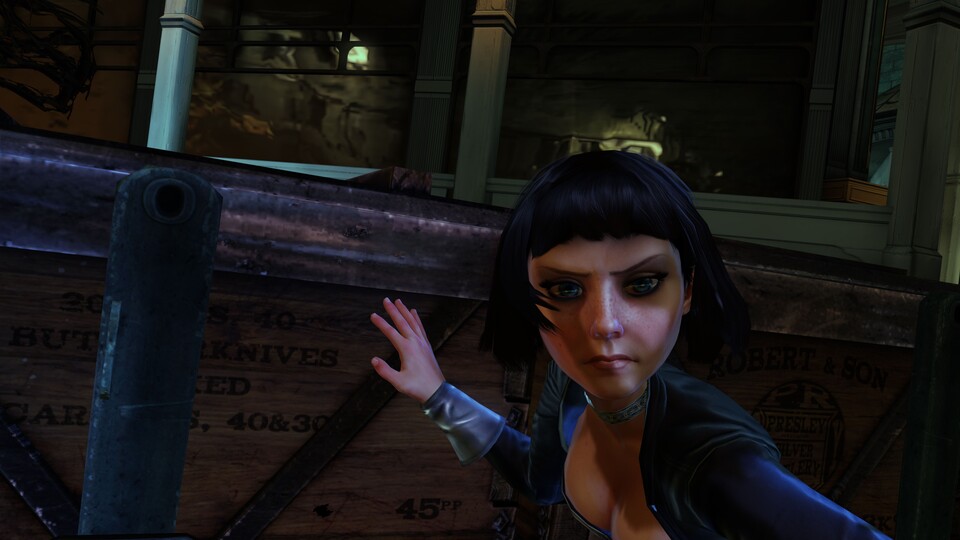 Elizabeth ist deWitts von der KI gesteuerte Begleiterin in Bioshock Infinite.