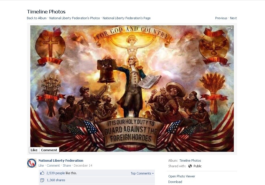 Eine Gruppe Ultra-Konservativer aus den USA hat Bilder aus BioShock Infinite zu rechten Propagandazwecken genutzt.