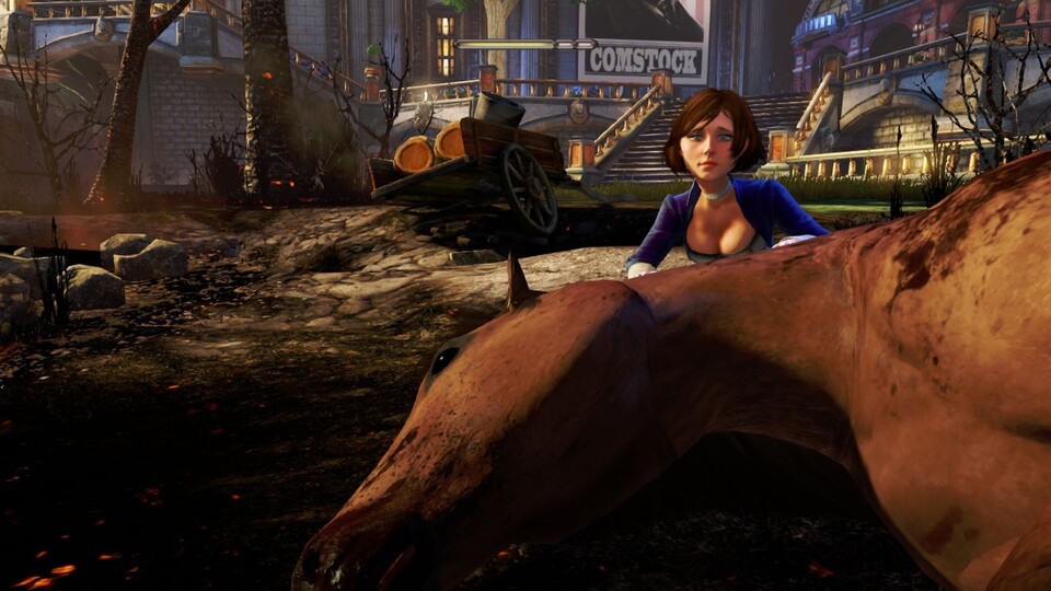 Leichter Optikwandel: Elizabeth in der aktuellen Version von BioShock Infinite...
