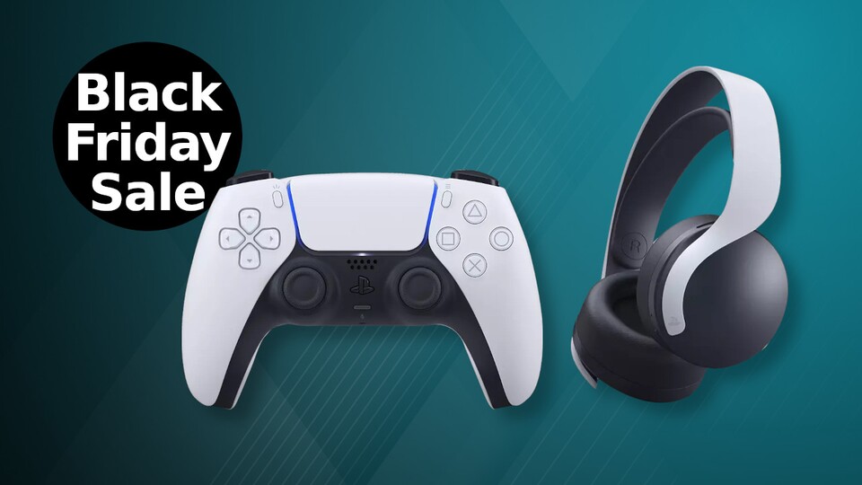 Bei Cyberport gibt es zum Black Friday sowohl den Sony DualSense PS5-Controller als auch das Sony Pulse 3D Headset günstiger.