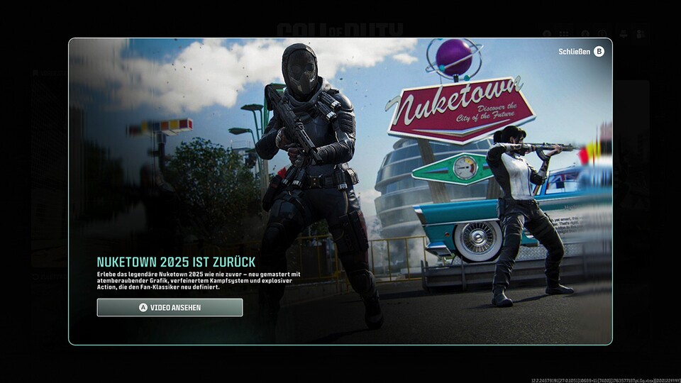 Wenn ihr CoD aktuell startet, erscheint diese Nachricht.