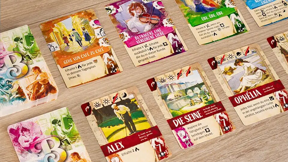 Sämtliche Karten sind für sich schon ein Kunstwerk.